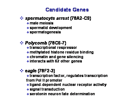 Slide #37. Candidate Genes