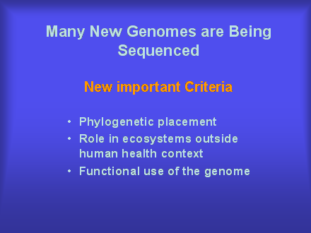 Slide #12. Many New Genomes are Being Sequenced
